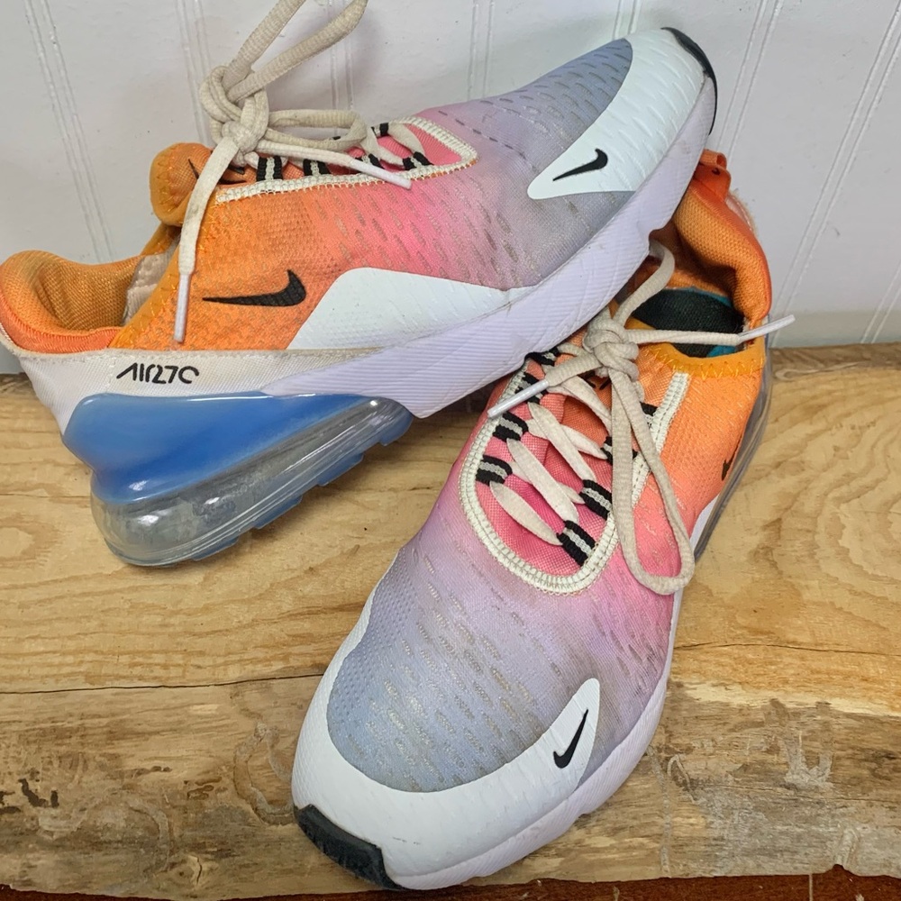 Nike Air Max 270 'University Gold' sneakers - Women’s size 7.5 - Picture 3 of 6